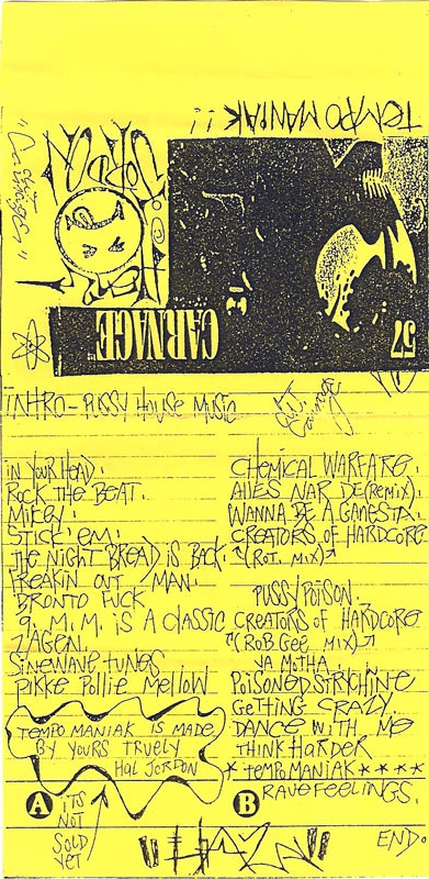 Tempo Maniak notes